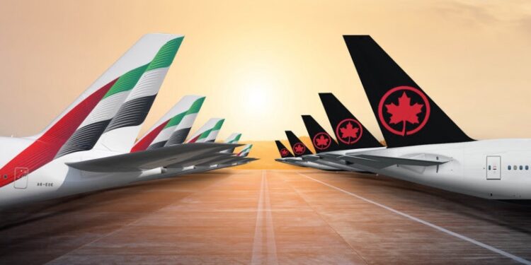 Emirates and Air Canada Strengthen Codeshare Alliance, Enhancing Connectivity to and from Montréal