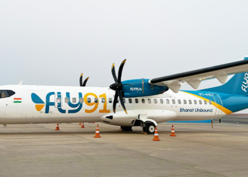 Fly91 Expands Fleet: Second Aircraft Lands at MOPA Goa Airport, to commence flights to Agatti & Jalgaon today