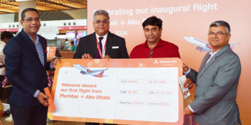 Akasa Air Commences daily direct flights connecting Mumbai and Abu Dhabi