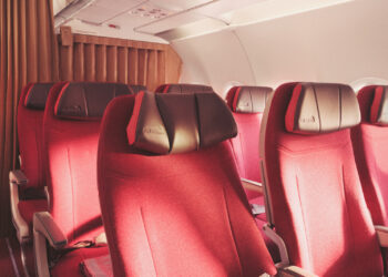 Image: Air India's A320neo Premium Economy Class Cabin