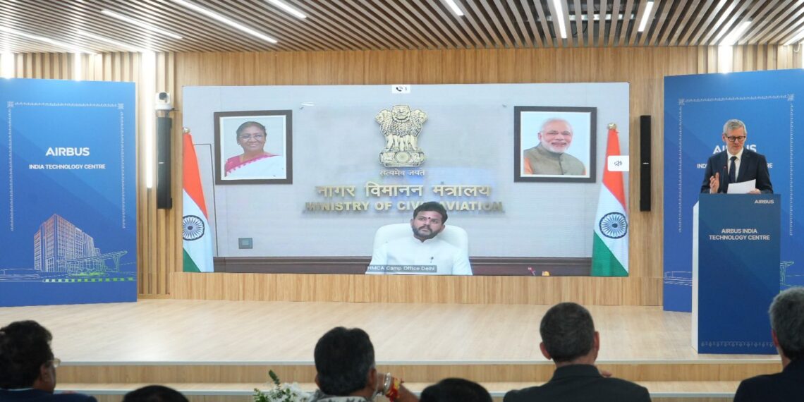 Airbus India Technology Centre Inaugurated in Bengaluru; Civil Aviation Minister Joins Virtually
