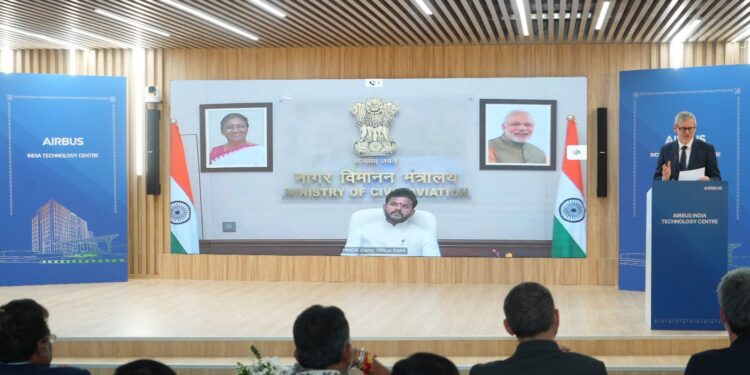 Airbus India Technology Centre Inaugurated in Bengaluru; Civil Aviation Minister Joins Virtually
