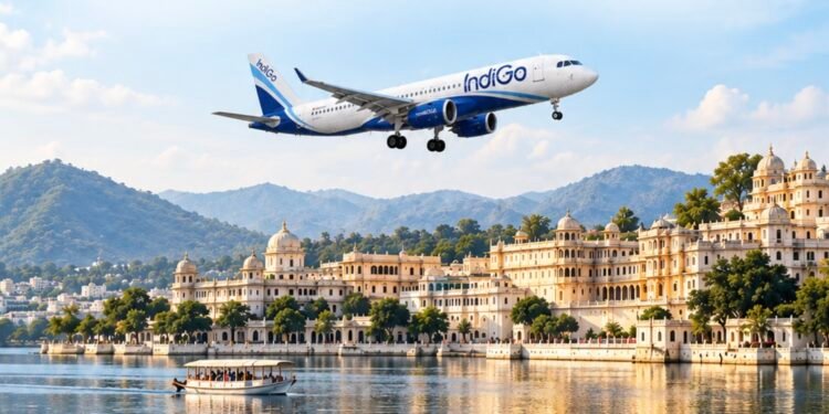 IndiGo Announces Daily Direct Flights to Udaipur from Noida and Navi Mumbai